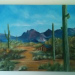 Art - Shack in the Desert #12714