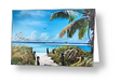 "Beach Time On The Key" Greeting Card BUY