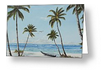 "Paradise Beach" Greeting Card BUY