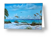 "Sea Grass On The Key" Greeting Card BUY